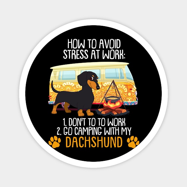 Camping With Dachshund To Avoid Stress Magnet by MarrinerAlex